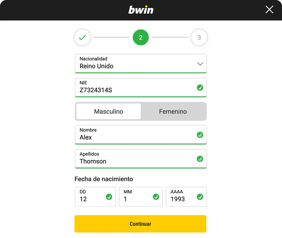 bwin acceder